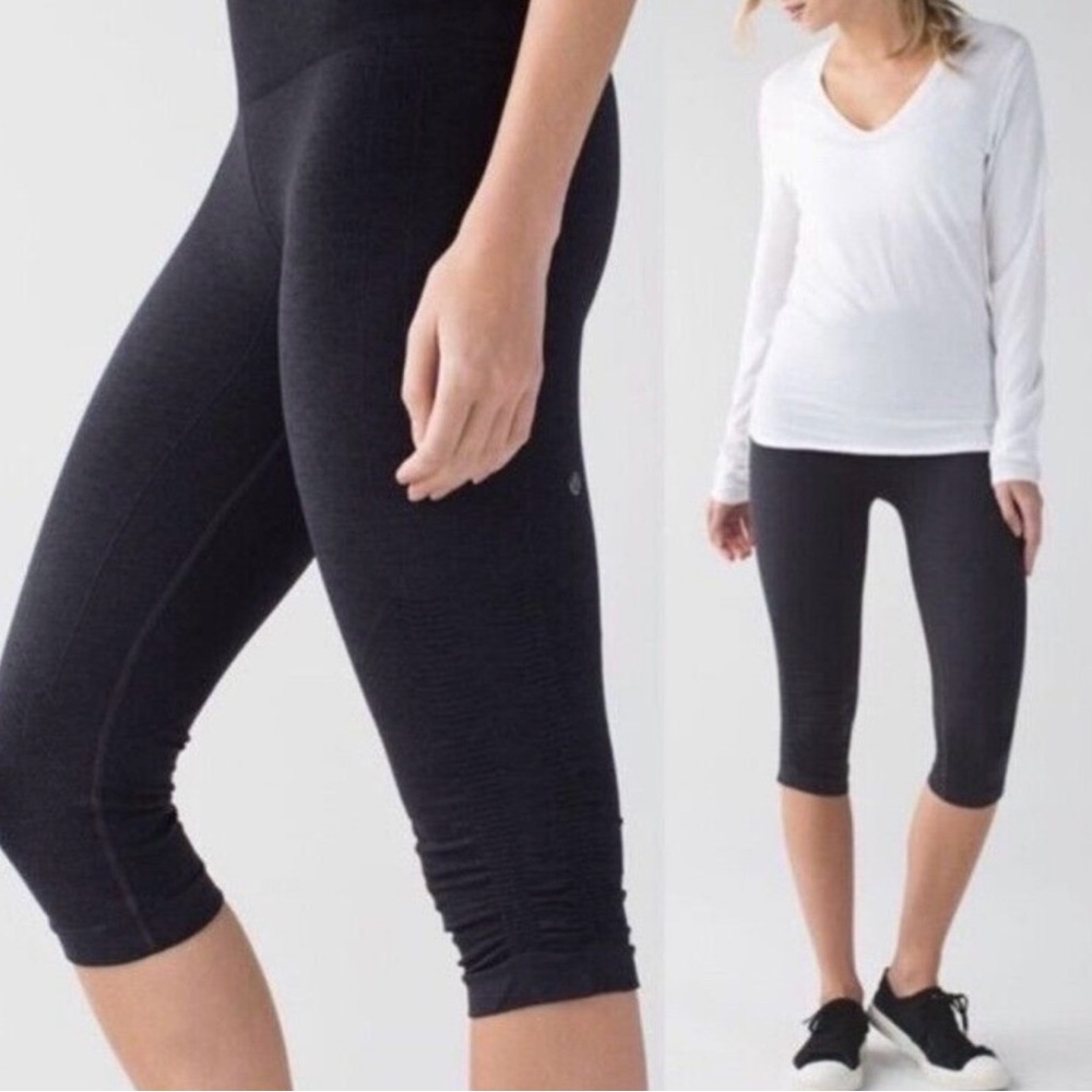 Lululemon Crop in the Flow Leggings